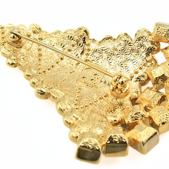 Illustrious SWAROVSKI Limited Edition 1999 Pave´Crystals Christmas Tree Brooch - Picture 8 of 9